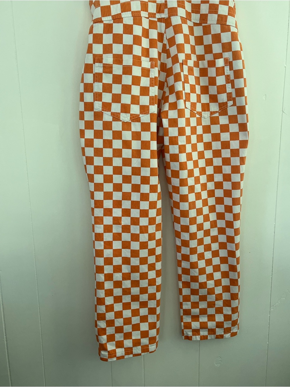 Tennessee VOLS Orange White
Checkerboard Overalls Size Small - Picture 3 of 15